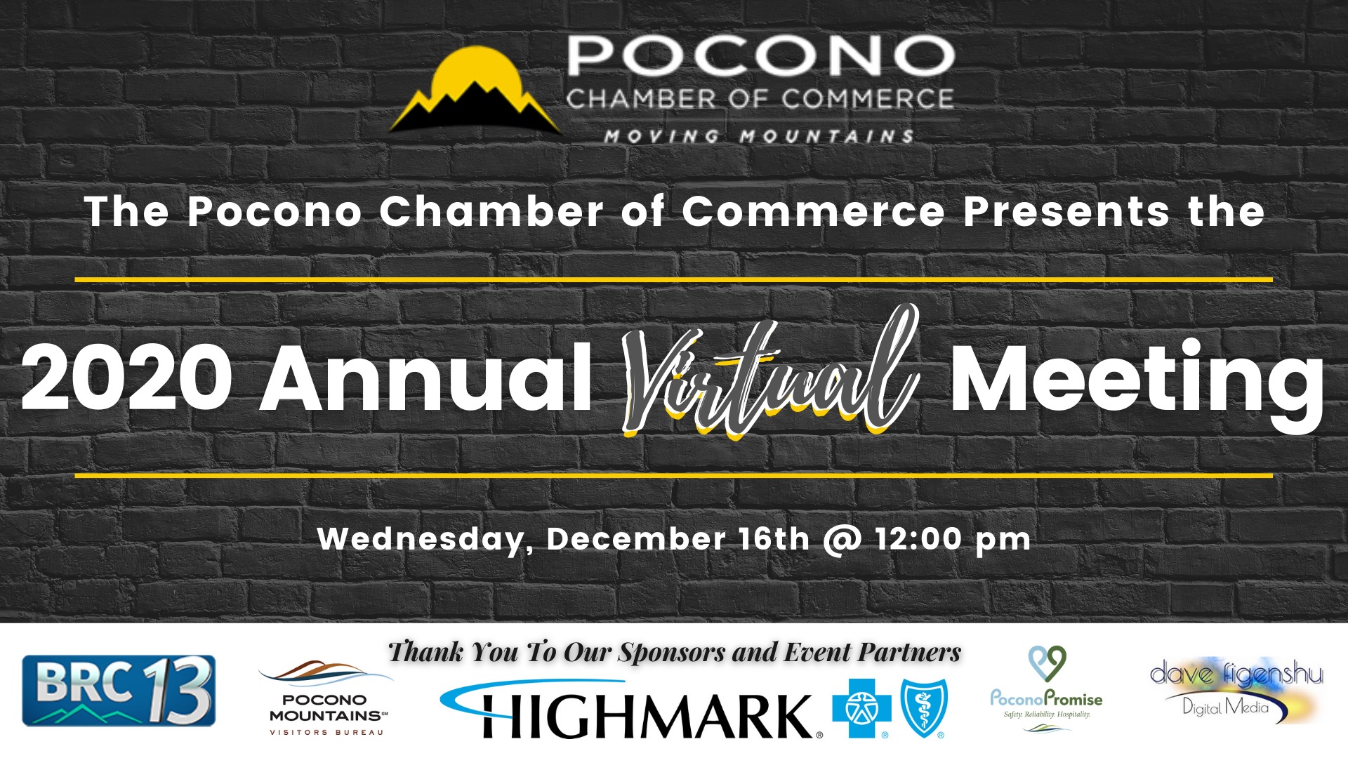 Pocono Chamber Annual Meeting 2020