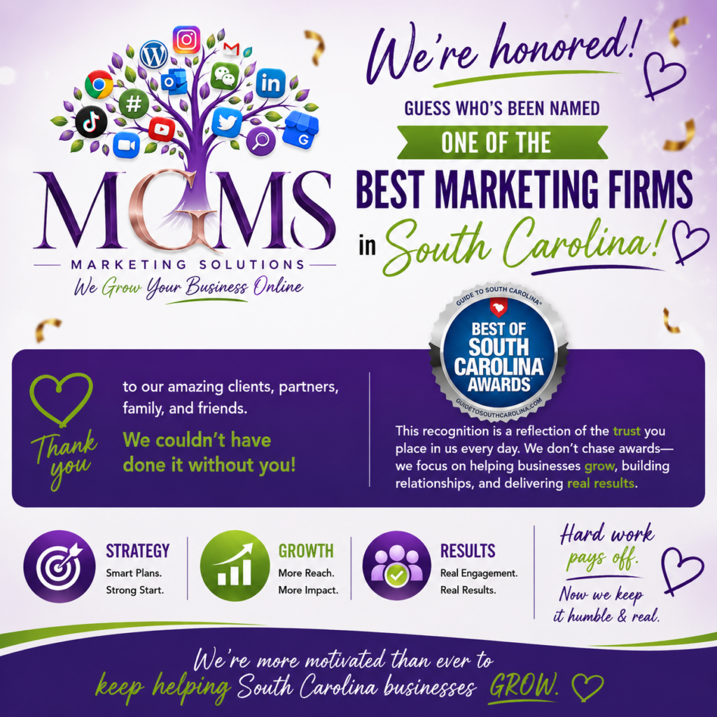 My Girl Marketing Solutions Named One of the Best Marketing Firms in South Carolina for 2026