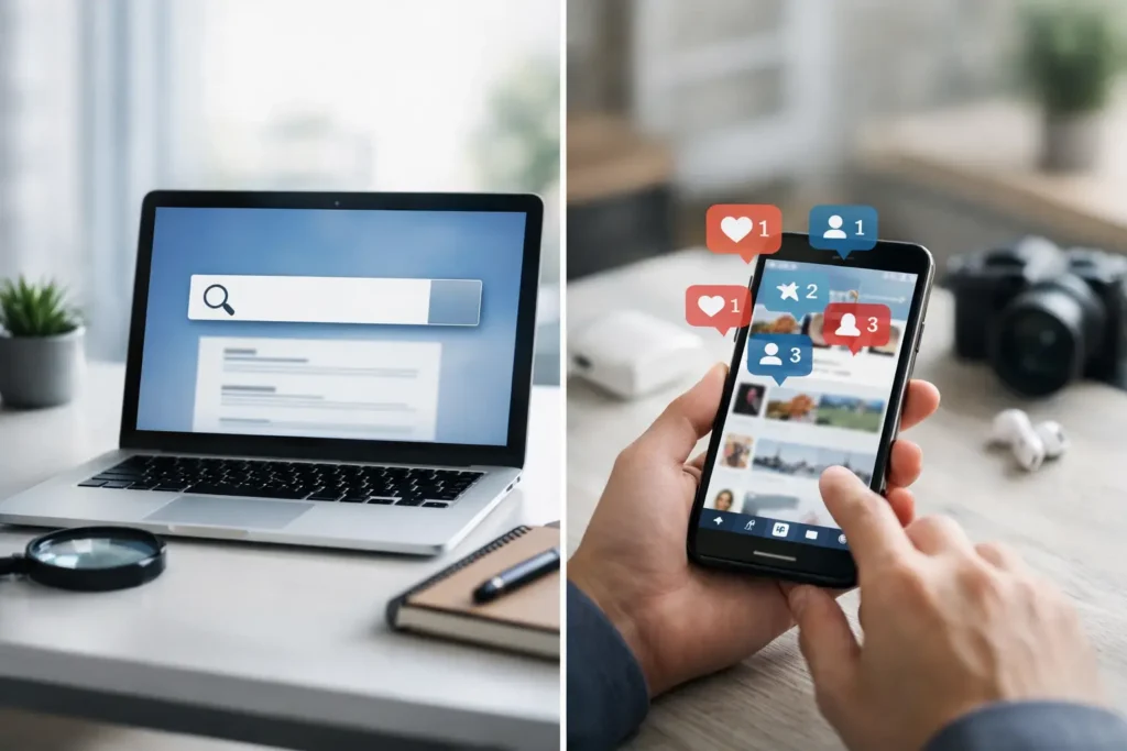 SEO vs Social Media: What Drives Leads?
